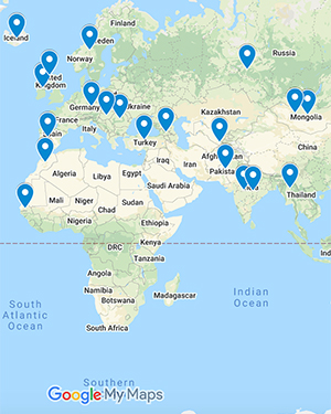 World music Project Map