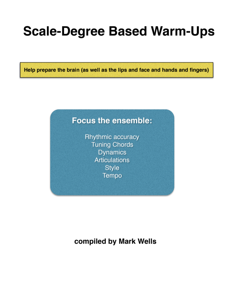Scale Degree Warmups